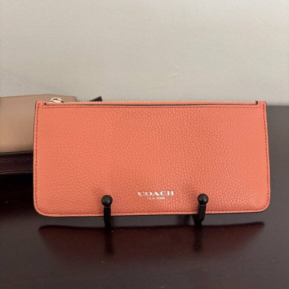 Coach Colorblock Taupe Grey (Stone) Melon Multi Pop Up Messenger Crossbody - Picture 13 of 16